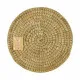 Table Mat Privilege Korne Brown wicker Ø 30 cm (18 Units)
