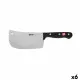 Large Cooking Knife Quttin Sybarite Black Silver 17,5 cm (6 Units)