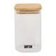 Food Preservation Container Quttin Bamboo Borosilicate Glass 720 ml (12 Units)
