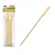 Set de Pinchos para Barbacoa Algon Bambú 20 Piezas 24 cm (24 Unidades)