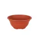 Plant pot Dem Greentime Circular Bowl Brown ø 20 x 9 cm (12 Units)