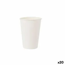 Set of glasses Algon Cardboard White 45 Pieces 220 ml (20 Units)