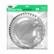 Snack tray Algon Silver Circular 30 x 30 x 1,5 cm (48 Units)