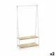 Perchero de Pie Confortime Blanco Madera Metal 80 x 40 x 160 cm