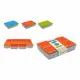 Basket set Confortime 5 Pieces Felt 27,5 x 20 x 5,3 cm (5 Pieces) (6 Units)