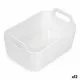 Cesta Multiusos Confortime Blanco 33 x 23,5 x 15,4 cm (12 Unidades)