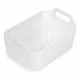 Cesta Multiusos Confortime Blanco 33 x 23,5 x 15,4 cm (12 Unidades)