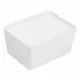 Stackable Organising Box Confortime With lid 17,5 x 13 x 8,5 cm (12 Units)