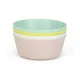 Set de Cuencos Dem Multicolor 4 Piezas Plástico 12 x 12 x 5 cm (4 Piezas) (24 Unidades)