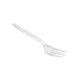 Fork Set Algon Reusable Transparent 10 Units 18 cm