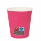 Set de Vasos Algon Cartón Desechables 200 ml Fucsia 36 Unidades (24 Piezas)