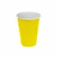 Set de vasos reutilizables Algon Amarillo 24 Unidades 250 ml (25 Piezas)