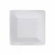 Plate set Algon Disposable White Cardboard Squared 18 cm (10 Units)