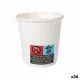 Set de Vasos Algon Cartón Desechables Blanco 36 Unidades 80 ml (50 Piezas)