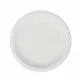 Set de Platos Algon Desechables Blanco Cartón 20 cm (10 Unidades)