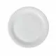 Plate set Algon Disposable White Cardboard 23 cm (36 Units)