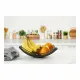 Fruit Bowl Confortime Black Metal 31 x 23 x 10 cm (12 Units)