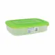 Set of 3 lunch boxes Tontarelli Family Green Rectangular 29,6 x 19,8 x 7,7 cm (20 Units)