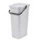 Cubo de Basura para Reciclaje Tontarelli Moda Blanco 38 L (4 Unidades)