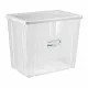 Storage Box with Lid Tontarelli Linea box 80 L 59 x 39 x 48 cm (6 Units)
