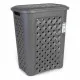 Cesto para la Ropa Sucia Tontarelli Arianna 30 L Grafito 37,5 x 27,5 x 47 cm (6 Unidades)