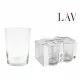 Set of glasses LAV Best offer 4 Pieces (4 Units) (12 Units) (520 ml)