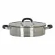 Casserole with glass lid Quttin 3,1 L (4 Units)