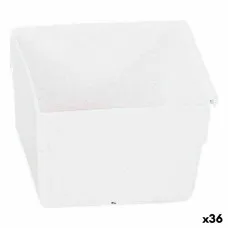 Caja Multiusos Modular Blanco 8 x 8 x 5,3 cm (36 Unidades)