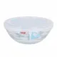 Round Lunch Box with Lid Duralex FreshBox Transparent Ø 14 cm (12 Units)