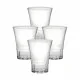 Set de Vasos Duralex Amalfi Transparente 4 Piezas 170 ml (12 Unidades)