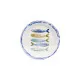 Plate set Inde 23 cm 8 Pieces (24 Units)