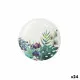 Plate set Algon Disposable Cardboard Tropical 12 Pieces 18 cm (24 Units)