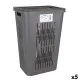 Laundry basket Inde Bella 60 L Graphite 40,5 x 33 x 59 cm (5 Units)