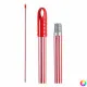 Broom handle Supernet White 140 x 2 cm