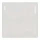 Serving Platter La Mediterránea Elite White Ceramic Squared 30 x 30 x 2,5 cm (6 Units)