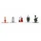 Set de Figuras The Nightmare Before Christmas 4 cm 18 Piezas
