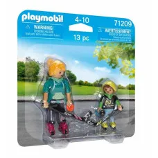 Playset Playmobil 71209 13 Piezas Jugador de hockey Duo