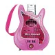 Guitarra Infantil Reig Micrófono Rosa