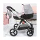 Carrito para Muñecas Reig Stule Pram Gris 63 cm