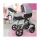 Carrito para Muñecas Reig Stule Pram Gris 63 cm