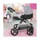 Carrito para Muñecas Reig Stule Pram Gris 63 cm