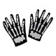Gloves My Other Me Multicolour Skeleton Adults (One Size)