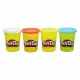 Modelling Clay Game Colores Silvestres Play-Doh E4867ES0 (4 pcs)