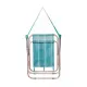 Silla Plegable Colorbaby Mediterran 53 x 44 x 76 cm Turquesa Blanco
