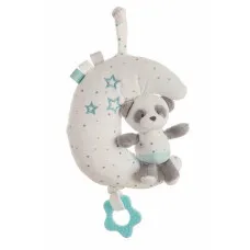 Sonajero Musical Baby Panda Azul 25 cm Luna