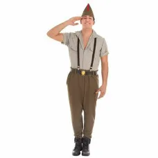 Costume for Adults Legionnaire Soldier 5 Pieces