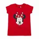 Camiseta de Manga Corta Infantil Minnie Mouse
