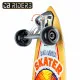 Skateboard Colorbaby Santa Monica Skater Wood 74 x 22 cm