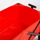 Multi-purpose beach cart Aktive 90 x 91 x 47 cm Red Steel