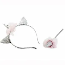 Accesorios de Princesa Inca Rosa Unicornio 2 Piezas